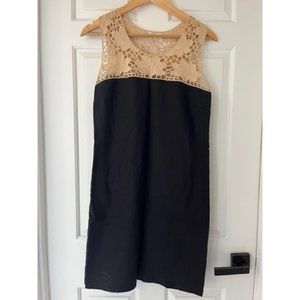 Loft Linen Shift Dress Size 8P